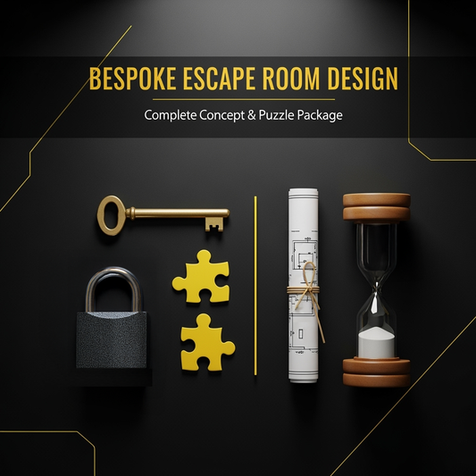 Escape Game Design - Bespoke Room Concept & Puzzle Package